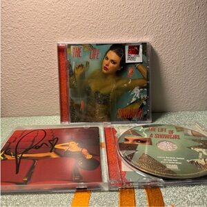 The Life of a Showgirl CD - Teal & Coral Cover